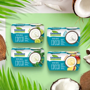 Arriva "Granarolo 100% Vegetale", lo yogurt fatto con il cocco 2 Granarolo yogurt cocco
