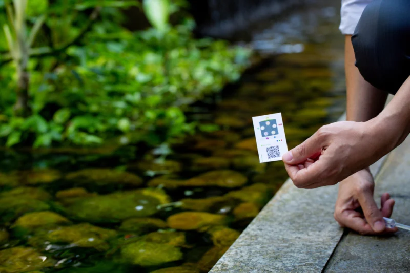 AgroPad analizza un campione di acqua in tempo reale 4 AgroPad analizza un campione di acqua in tempo reale 4