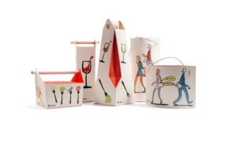 La Doggy Bag italiana si chiama Rimpiattino 5 Doggy Bag Rimpiattino Confezione