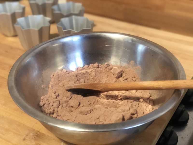 Pandoro al cioccolato con cuore fondente 1