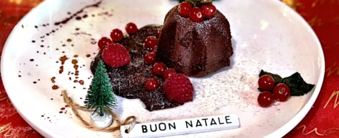 Pandoro al cioccolato con cuore fondente 8 Pandoro al cioccolato
