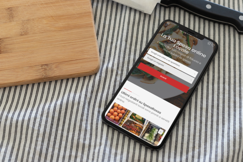 SpesaRossa, la piattaforma italiana per la spesa online locale SpesaRossa, la piattaforma italiana per la spesa online locale
