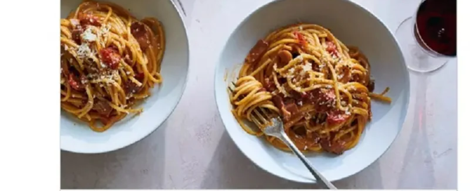 La carbonara al pomodoro, un nuovo falso Made in Italy 1 carbonara al pomodoro